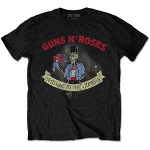 Guns N’ Roses tričko Skeleton Vintage Čierna XL