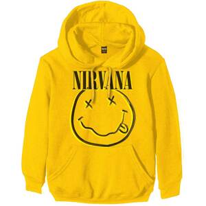 Nirvana mikina Inverse Smiley Žltá S