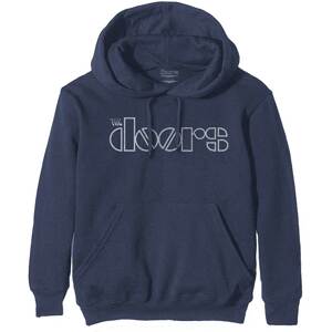 The Doors mikina Logo Modrá S