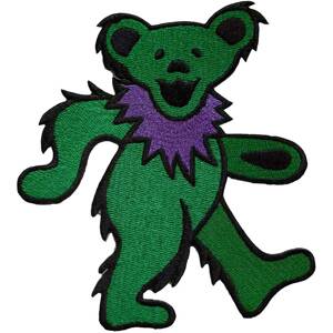 Grateful Dead Green Dancing Bear