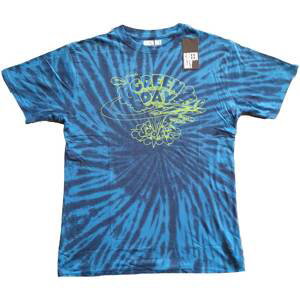 Green Day tričko Dookie Line Art Modrá XL