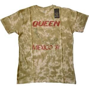 Queen tričko Mexico '81 Natural XXL