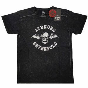 Avenged Sevenfold A7X tričko Logo Čierna M