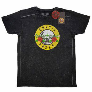 Guns N’ Roses tričko Classic Logo Čierna XXL