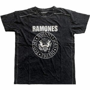 Ramones tričko Presidential Seal Čierna XXL