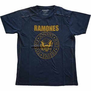 Ramones tričko Presidential Seal Modrá M