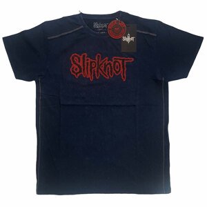 Slipknot tričko Logo Modrá M