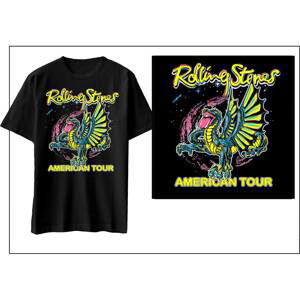 The Rolling Stones tričko American Tour Dragon Čierna L