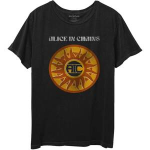 Alice In Chains tričko Circle Sun Vintage Čierna XXL