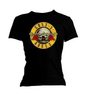Guns N’ Roses tričko Classic Bullet Logo Čierna S