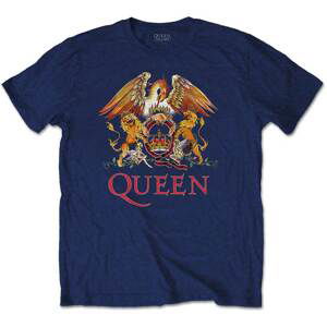Queen tričko Classic Crest Modrá 5-6 rokov