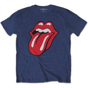 The Rolling Stones tričko Classic Tongue Modrá 9-10 rokov