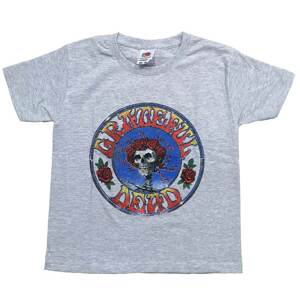 Grateful Dead tričko Bertha Circle Vintage Wash Šedá 12-14 rokov