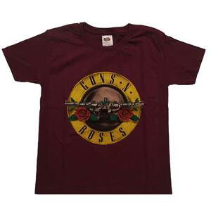 Guns N’ Roses tričko Classic Logo Červená 3-4 roky