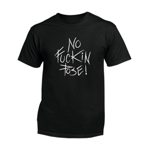 Tomy Kotty tričko No Fuckin Pose Čierna M