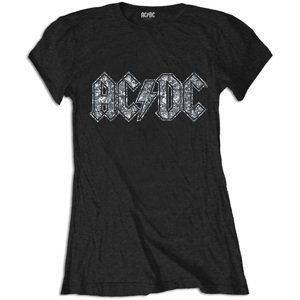 AC/DC tričko Logo Čierna XXL