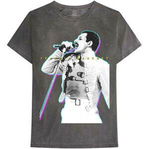 Freddie Mercury tričko Glow Čierna S