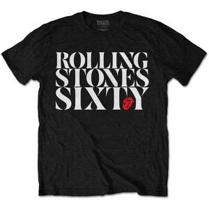 The Rolling Stones tričko Sixty Chic Čierna S