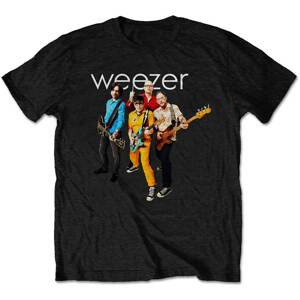 Weezer tričko Band Photo Čierna XXL