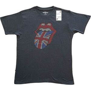 The Rolling Stones tričko Classic UK Šedá S