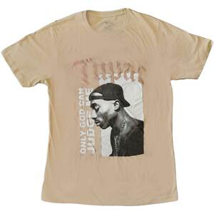 2Pac tričko Only God Natural XL