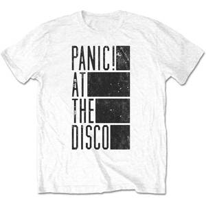 Panic! At The Disco tričko Bars Biela S