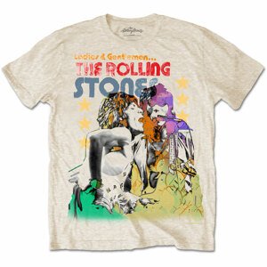 The Rolling Stones tričko Mick & Keith Watercolour Stars Natural M