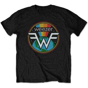 Weezer tričko Symbol Logo Čierna M