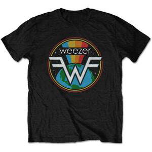 Weezer tričko Symbol Logo Čierna L