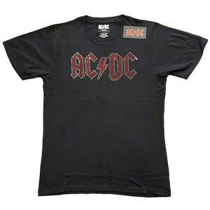 AC/DC tričko Full Colour Logo Čierna XL