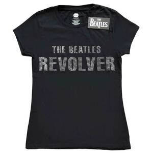 The Beatles tričko Revolver Čierna L