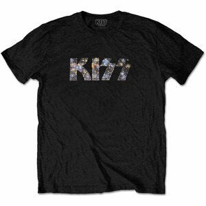 Kiss tričko Logo Čierna XXL