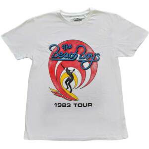 The Beach Boys tričko Surfer '83 Vintage Biela M