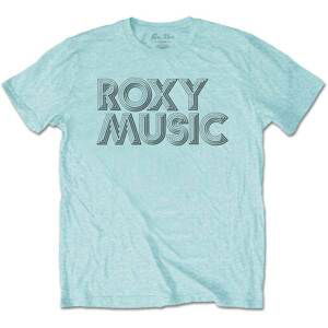 Roxy Music tričko Disco Logo Modrá M