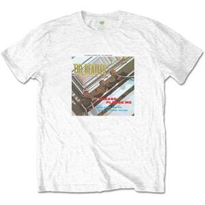 The Beatles tričko Please Please Me Gold Biela XXL