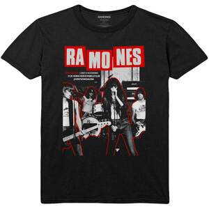 Ramones tričko Barcelona Čierna XXL