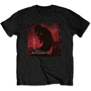 Alanis Morissette tričko Ironic Silhouette Čierna XXL