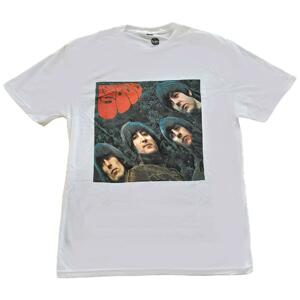 The Beatles tričko Rubber Soul Album Cover Biela XXL