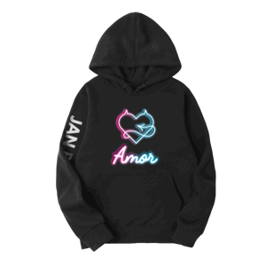 Jan Bendig mikina Amor Black XL