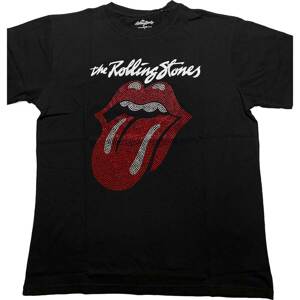 The Rolling Stones tričko Logo & Tongue Čierna L