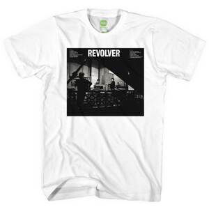 The Beatles tričko Revolver Studio Biela XL