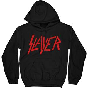 Slayer mikina Distressed Logo Čierna S