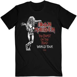Iron Maiden tričko Beast Over Hammersmith World Tour '82 Čierna M