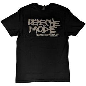 Depeche Mode tričko People Are People Čierna XL