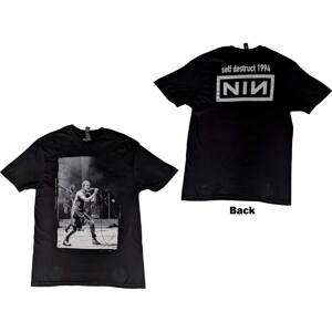 Nine Inch Nails tričko Self Destruct '94 Čierna XL