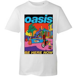 Oasis tričko Be Here Now Illustration Biela XXL