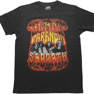 Black Sabbath tričko Paranoid Psych Čierna M