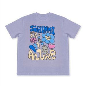 Shimmi tričko Shimmi x Alure - Draw Tee Serene Blue XL