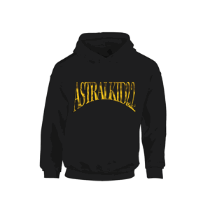 Astralkid22 mikina Logo Hoodie Black XXL