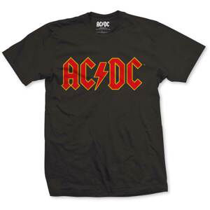 AC/DC tričko Logo Čierna 5-6 rokov